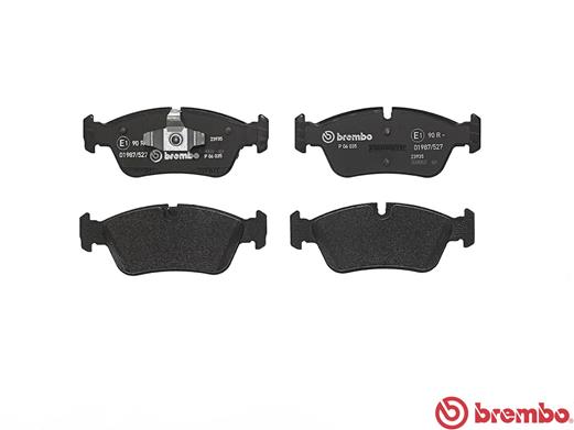 A.B.S. P 06 035 BREMBO Bremsbelagsatz, Scheibenbremse